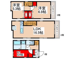 Kolet和光市03の物件間取画像